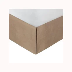 Greenland Home Fashion Burlap 100% Polyester Platform Bed Skirt Drop 15" - Natural -Laura Ashley Shop GUEST 03922adf 2c2f 46f6 b914 0e5859f7dace