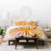 Cat Coquillette Sunshine Retro Duvet Set - Deny Designs