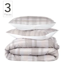 Nate Home By Nate Berkus Textured Print Duvet Cover Set