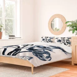 Alison Janssen Peonies Duvet Set - Deny Designs