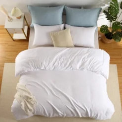 White Waffle Weave Textured Duvet Cover Set - Soft And Breathable, All-Season Duvet Cover 12 White Waffle Weave Textured Duvet Cover Set - Soft And Breathable, All-Season Duvet Cover -Laura Ashley Shop GUEST 13d0b988 db29 485b 811b ef4eb4328ba3