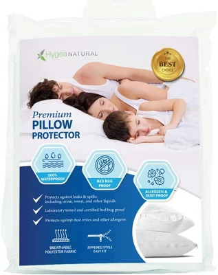 Hygea Natural Premium Bed Bug Pillow Cover 4 Hygea Natural Premium Bed Bug Pillow Cover - Image 4