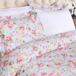 Soft 300 Thread Count Cotton Duvet Cover Bed Set With Pillow Shams, Vintage Floral Or Solid Bedding Bohemian Wildflower By Blue Nile Mills 7 Soft 300 Thread Count Cotton Duvet Cover Bed Set With Pillow Shams, Vintage Floral Or Solid Bedding Bohemian Wildflower By Blue Nile Mills -Laura Ashley Shop GUEST 2f6bb720 c5ac 4d15 8a7b 1017f88b20b2