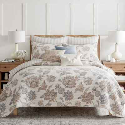 Selesta Blue Euro Sham Set Of 2 - Levtex Home 2 Selesta Blue Euro Sham Set Of 2 - Levtex Home - Image 2