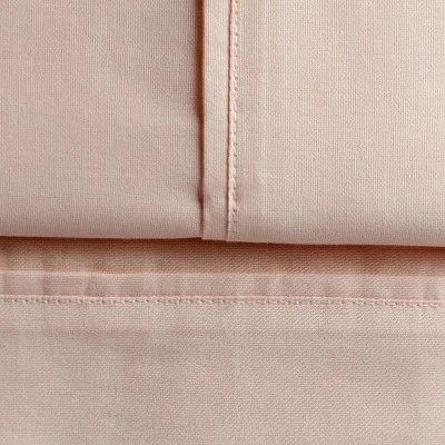 300 Thread Count Cotton Percale 2 Piece Pillowcase Set By Blue Nile Mills 4 300 Thread Count Cotton Percale 2 Piece Pillowcase Set By Blue Nile Mills - Image 4