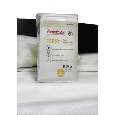 Terry Fitted Mattress Protector - ProtectEase 5 Terry Fitted Mattress Protector - ProtectEase - Image 5