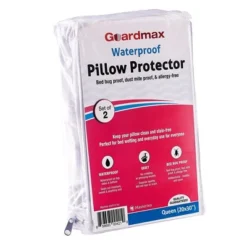 Guardmax Waterproof Queen Pillow Protector With Zipper – (2 Pack) 13 Guardmax Waterproof Queen Pillow Protector With Zipper – (2 Pack) -Laura Ashley Shop GUEST 4b415bb8 b04b 4046 87e8 1fd88fc580ee