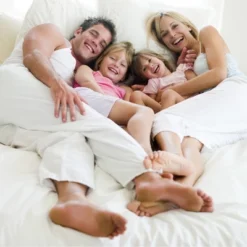 Mattress Cover-Made From Hypo-Allergenic Bamboo Fiber Rayon- Skirted Bed Protector, Breathable Pad With Fitted No Slip Corners By Hastings Home (Full) -Laura Ashley Shop GUEST 51f57cfa e169 42ff 86dd afb7c80027d0 1