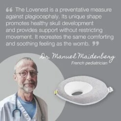 Babymoov Lovenest Plus Baby Pillow, Pediatrician Designed Infant Head & Neck Support (Patented Design) -Laura Ashley Shop GUEST 543ef4ff 511c 42c8 b7be 4178678bd7eb