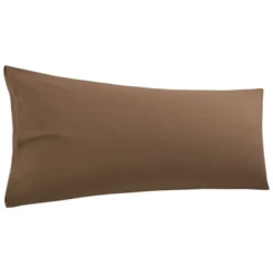 1 Pc Body 1800 Series Soft Brushed Microfiber Pillowcase Brown - PiccoCasa