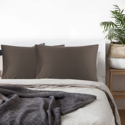 PiccoCasa 100% Cotton Soft Breathable Envelope Closure Pillowcases Set Of 2 1 PiccoCasa 100% Cotton Soft Breathable Envelope Closure Pillowcases Set Of 2