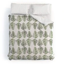Deny Designs Angela Minca Pine Trees Duvet Cover Set Green -Laura Ashley Shop GUEST 69b4b758 330d 4d1b acd4 a2141cad34f8