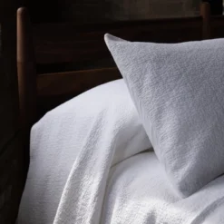 100% Cotton Matelassé Sham Set | BOKSER HOME