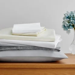 Gray Sateen Twin 3pc Sheet Set - Levtex Home -Laura Ashley Shop GUEST 6de93e9d aa0f 4998 a4ed d28c9083f60d