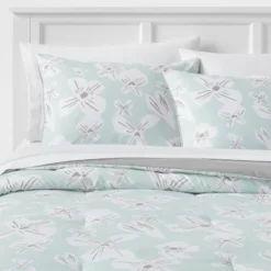 Floral Print Microfiber Reversible Comforter & Sheet Set Mint Green - Room Essentials™ -Laura Ashley Shop GUEST 7ee2c25d de84 41cd aefc 85519c817fa3