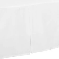 Everyday Kids White Pleated Crib Skirt – 100% Cotton, 14" Drop, Fits Standard Cribs, Split Corners For Easy Use, Nursery Bedding For Boys And Girls -Laura Ashley Shop GUEST 83f8fdd0 23b7 44b7 b25f b50588ec5252