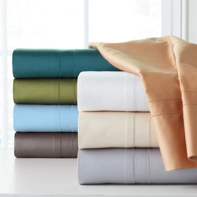 Pointehaven 620 Thread Count 100% Long Staple Cotton Sateen 2 Pc Pillow Cases 1 Pointehaven 620 Thread Count 100% Long Staple Cotton Sateen 2 Pc Pillow Cases