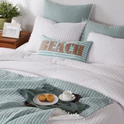 Pom Pom Slate Euro Sham - Levtex Home 9 Pom Pom Slate Euro Sham - Levtex Home -Laura Ashley Shop GUEST 97a71231 9e0e 49c7 a7fe dcb96a8f565e