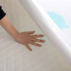 Cheer Collection Fitted Waterproof Mattress Protector -Laura Ashley Shop GUEST a5d45a78 985e 452f a1dc 2cd350c74e55