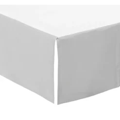 EVERYDAY KIDS Light Gray Pleated Crib Skirt – 100% Cotton, 14” Drop, Split Corners For Easy Use – Neutral Nursery Bedding For Boys And Girls -Laura Ashley Shop GUEST aa934e0b 4227 42b2 8bc3 0546ac864840