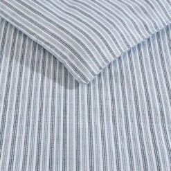 Eddie Bauer Ticking Stripe Duvet Set Navy Blue 17 Eddie Bauer Ticking Stripe Duvet Set Navy Blue -Laura Ashley Shop GUEST b1effe26 b586 4db5 9c02 4dd8a3234363