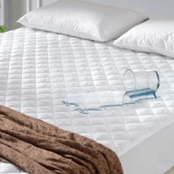 Cheer Collection Waterproof Quilted Mattress Protector - White 9 Cheer Collection Waterproof Quilted Mattress Protector - White -Laura Ashley Shop GUEST b306dc6b d463 4a1d 94d9 046cc7f2af12