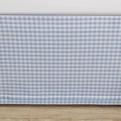 King Hedy Tailored Bedskirt Blue - Laura Ashley: 100% Cotton, Split Corners, Machine Washable, OEKO-TEX Certified -Laura Ashley Shop GUEST ba48df90 ec2b 434e b91a 1651f5ab5d8d