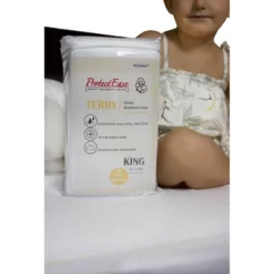 Terry Fitted Mattress Protector - ProtectEase 12 Terry Fitted Mattress Protector - ProtectEase -Laura Ashley Shop GUEST c80fd583 668a 455f 8639 69a1426d7697