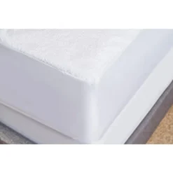 Mattress Protector With Zipper By Guardmax. Terry Cotton Waterproof, Bed Bug Proof, Soft & Comfortable Mattress Encasement With Deep Pockets. -Laura Ashley Shop GUEST ce14285f 3601 402f ac9b fa1d2d16bf29