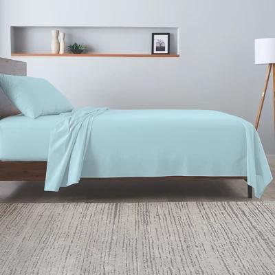 Ella Jayne 100% Cotton Percale Cool And Crisp Deep Pocket Sheet Set 2 Ella Jayne 100% Cotton Percale Cool And Crisp Deep Pocket Sheet Set - Image 2