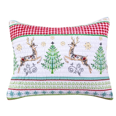 Levtex Home Merry & Bright Comet & Cupid Sham 3 Levtex Home Merry & Bright Comet & Cupid Sham - Image 3