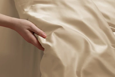 Pointehaven 525 Thread Count 100% Long Staple Cotton Solid Sateen Luxury Duvet Set 2 Pointehaven 525 Thread Count 100% Long Staple Cotton Solid Sateen Luxury Duvet Set - Image 2