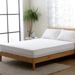 Cheer Collection Fitted Waterproof Mattress Protector -Laura Ashley Shop GUEST f2bbedc4 5fc8 4053 98b9 8ffbdd2fe971