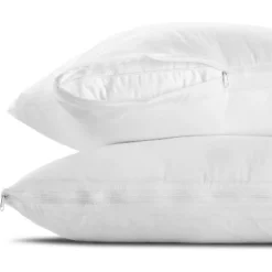 The Grand Hypoallergenic Breathable Pillow Protector With Zipper – White (2 Pack) -Laura Ashley Shop GUEST f5e6c59d 1c7f 4b0f 899f ede0c2f9abf6