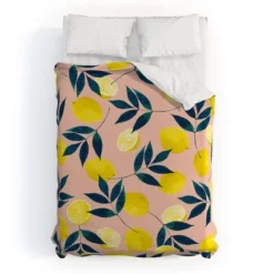 Deny Designs 83 Oranges Lemony Goodness Duvet Cover Set Yellow -Laura Ashley Shop GUEST ff61b76a 6542 4a53 b2f5 195011f6abda
