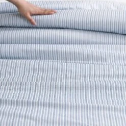 Eddie Bauer Ticking Stripe Duvet Set Navy Blue 18 Eddie Bauer Ticking Stripe Duvet Set Navy Blue -Laura Ashley Shop GUEST ff810b93 59d7 491f a405 38a0a4839151
