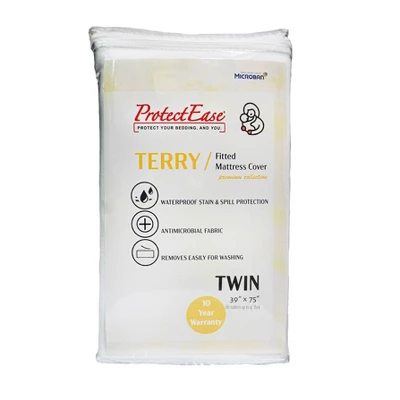 Terry Fitted Mattress Protector - ProtectEase 6 Terry Fitted Mattress Protector - ProtectEase - Image 6